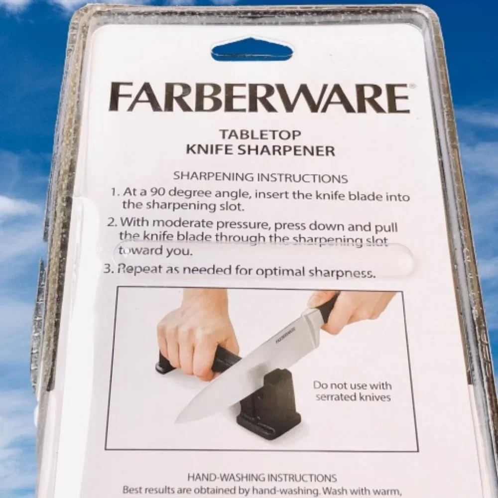 Farberware Edgekeeper Tabletop Knife Sharpener New in Package
